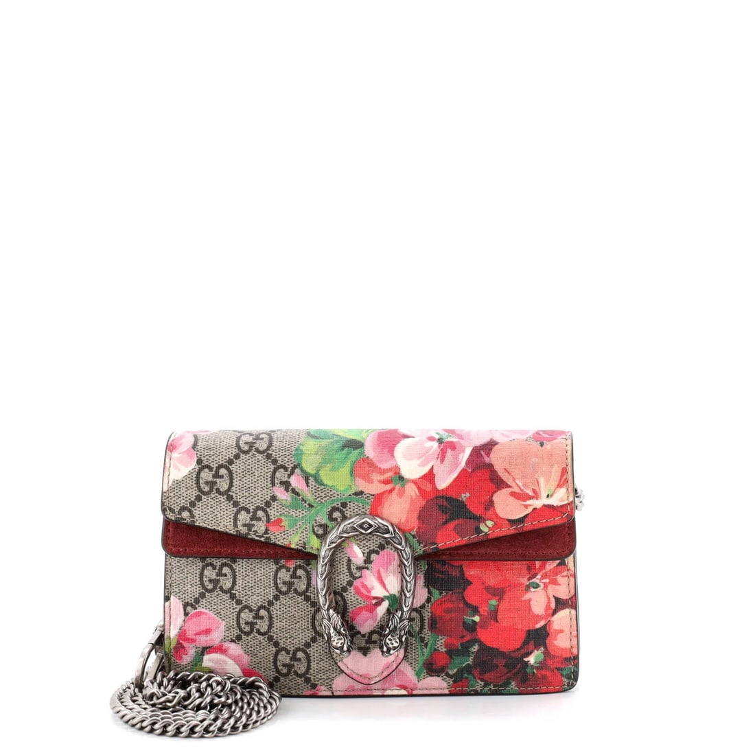 Mini Gucci Dionysus Bag Blooms Print GG Coated Canvas Super (1 of 5)