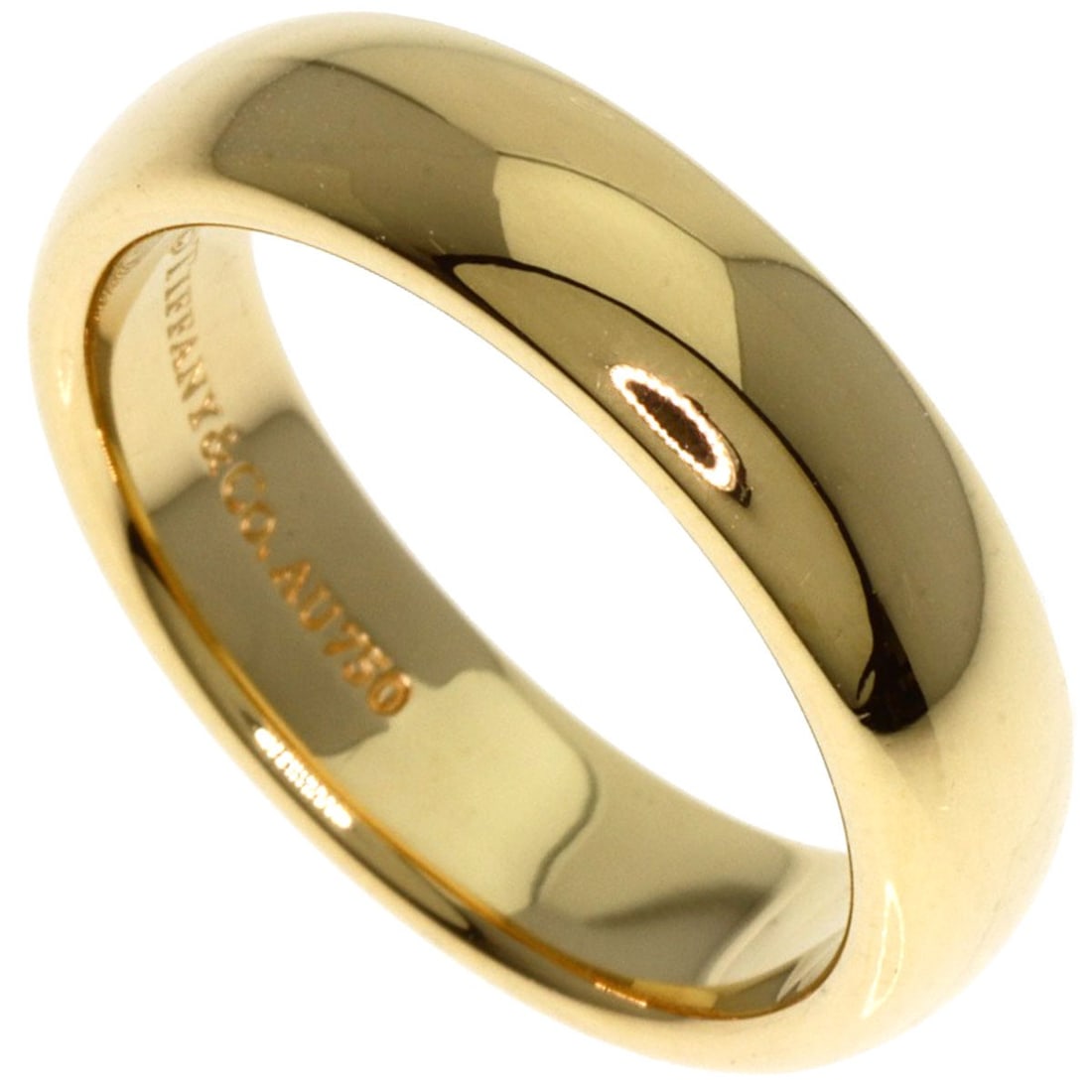 Gold TIFFANY&Co. wedding Ring K18 Yellow (1 of 5)