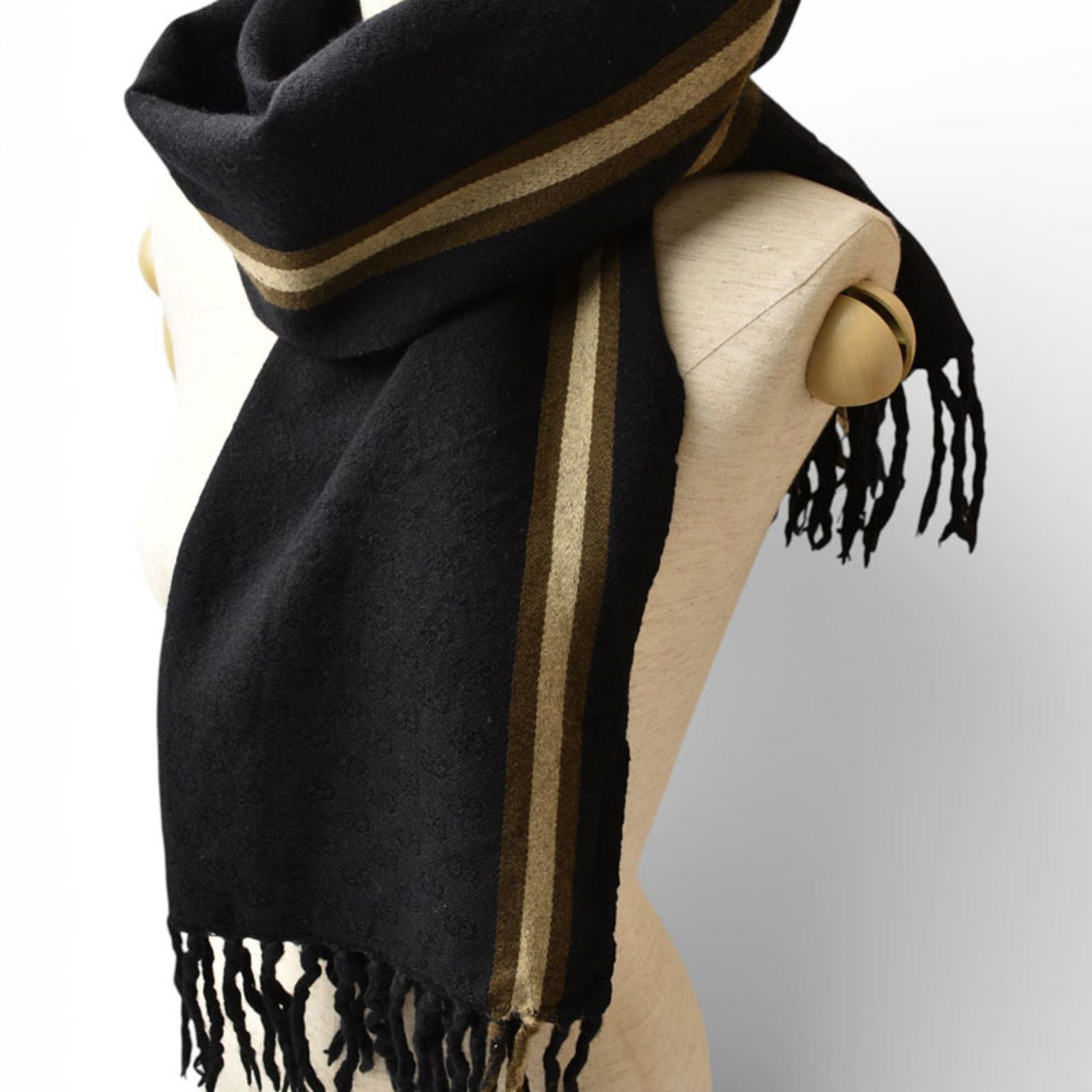 Wool Gucci Shawl - 3