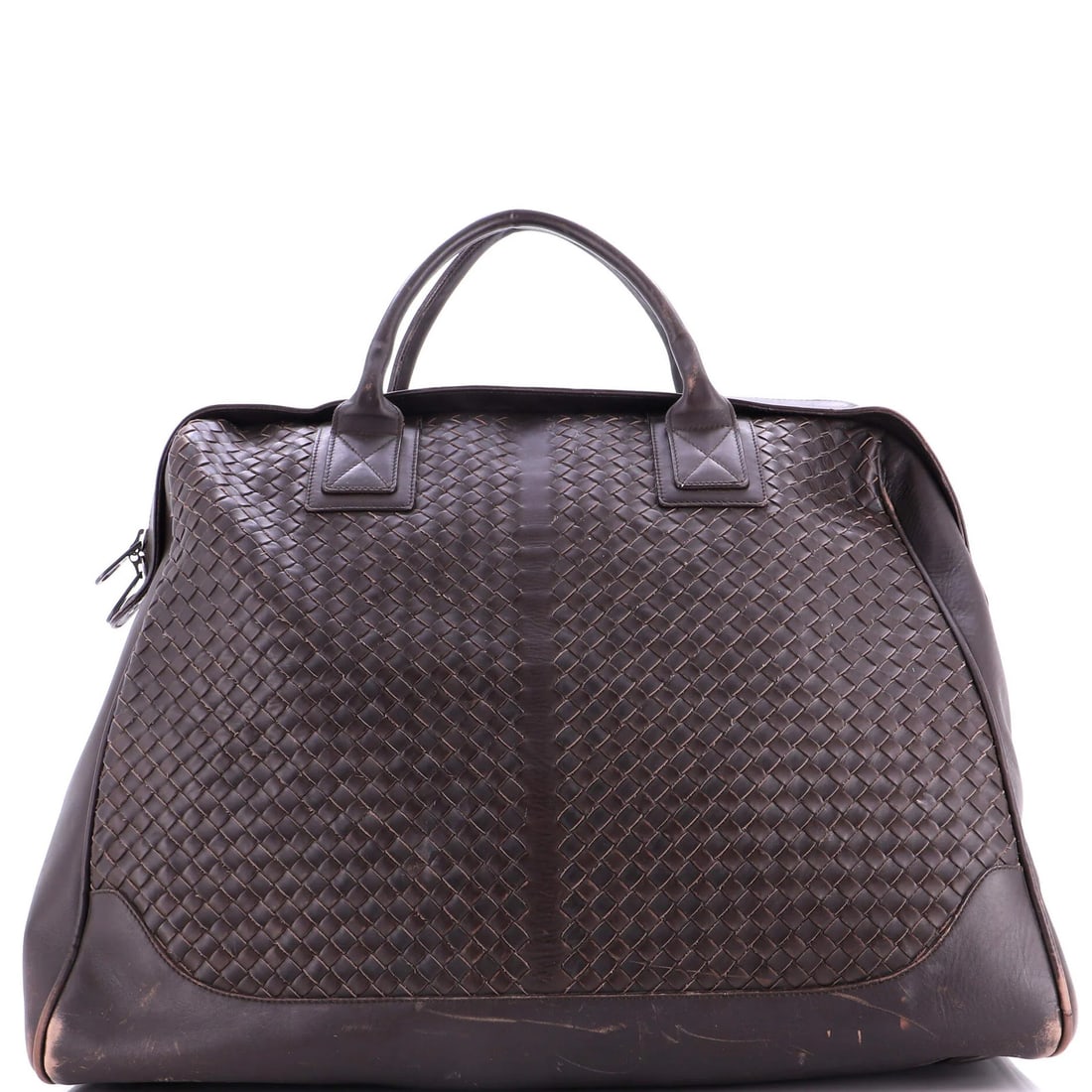 Large Bottega Veneta Convertible Zip Duffle Bag Intrecciato Leather: Large Bottega Veneta Convertible Zip Duffle Bag Intrecciato Leather This listing features Large Bottega Veneta Convertible Zip Duffle Bag Intrecciato Leather. Item specifics are provided below. Item S