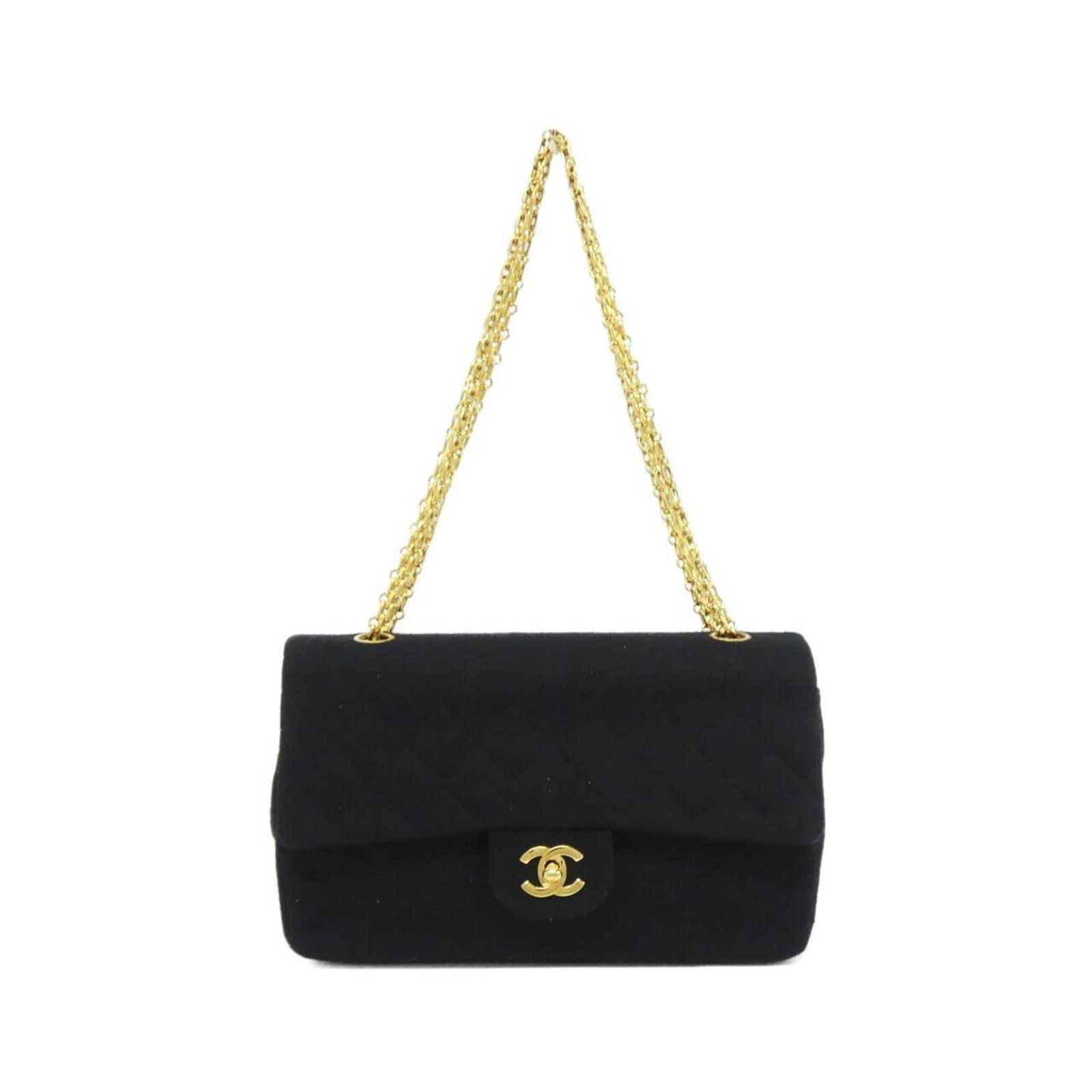 Canvas Chanel Shoulder Bag: Canvas Chanel Shoulder Bag This listing features Canvas Chanel Shoulder Bag. Item specifics are provided below. Item Specifics: Brand: Chanel Type: Shoulder Bag Material: Canvas Color: Black Gender: