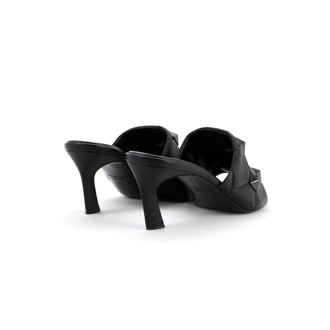 Leather Valentino Garavani Women's Roman Stud Mules - 6