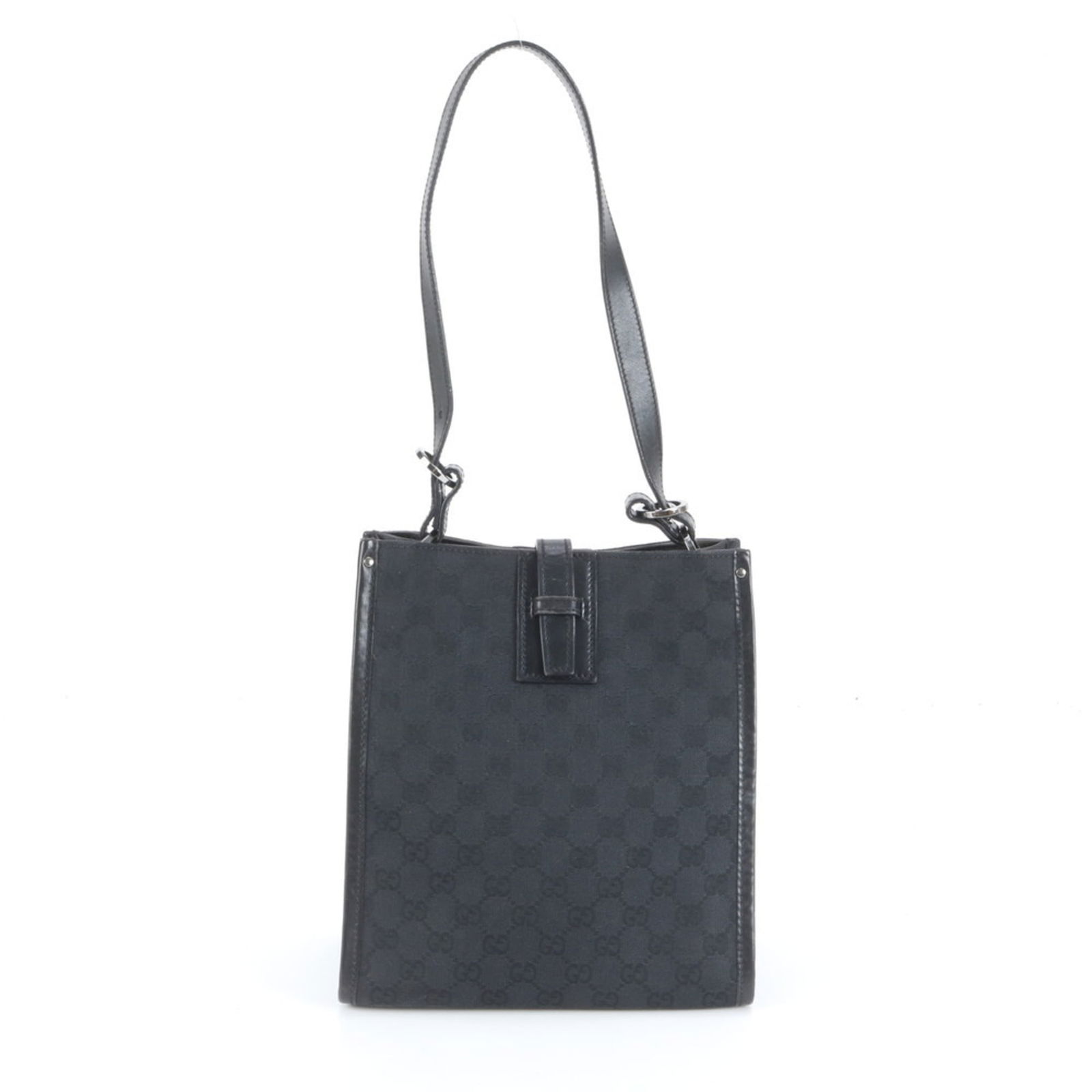 Canvas - Gucci Shoulder Bag - Tote Bag Leather (1 of 9)