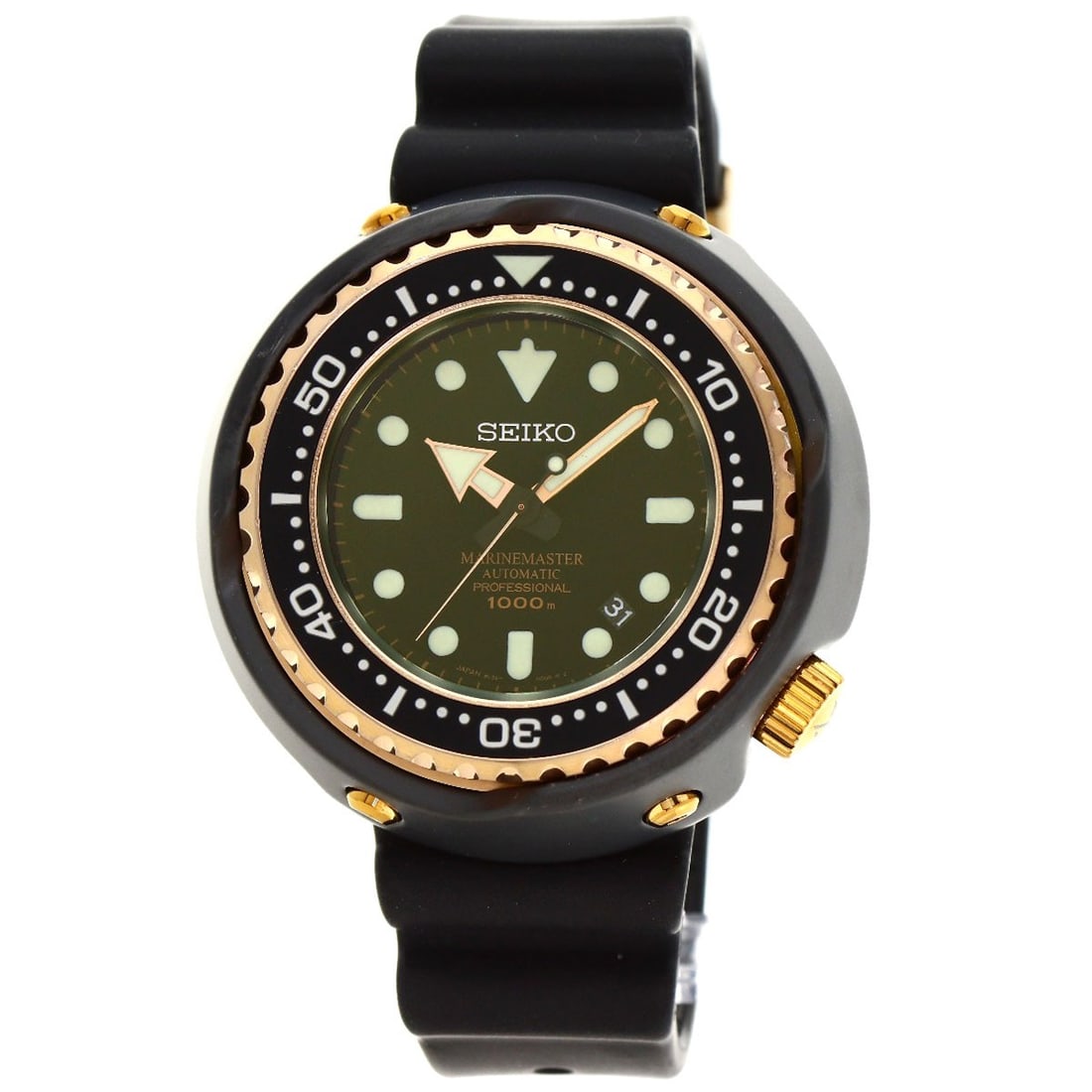 Rubber SEIKO Prospex Marine Star Watches SBDX014 8L35-00H0 Titanium/ (1 of 20)