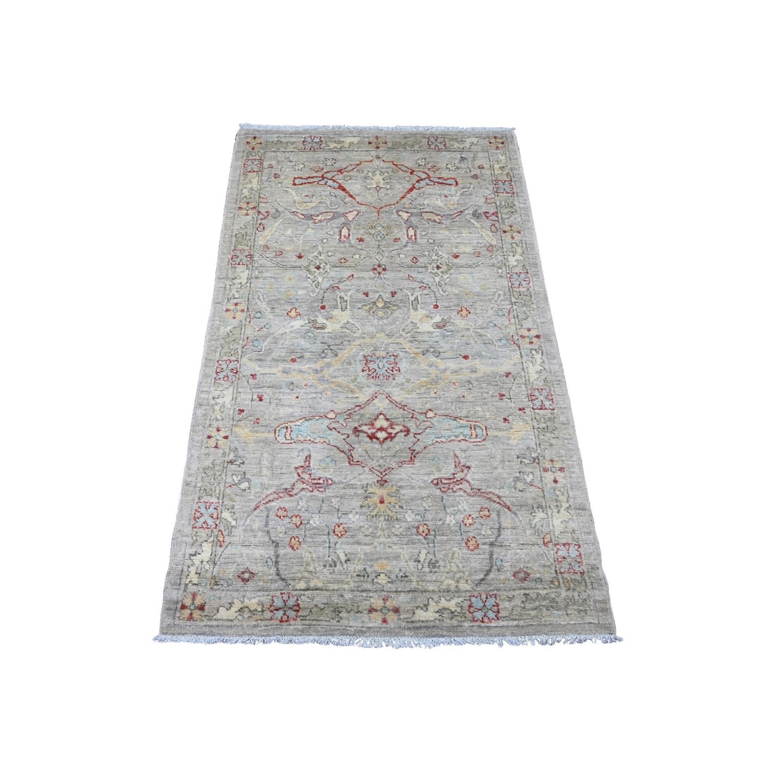 Rug 3'x5'1" Gray Peshawar Bijar Garus Design Pure Wool Hand Knotted: Rug 3'x5'1" Gray Peshawar Bijar Garus Design Pure Wool Hand Knotted This listing features Rug 3'x5'1" Gray Peshawar Bijar Garus Design Pure Wool Hand Knotted. Item specifics are provided below. Item S