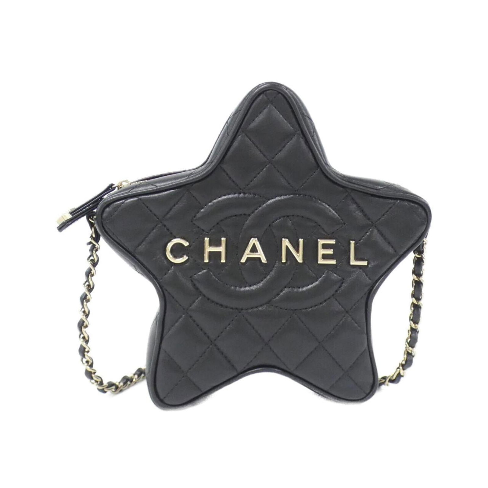 Leather Chanel Shoulder Bag (1 of 10)