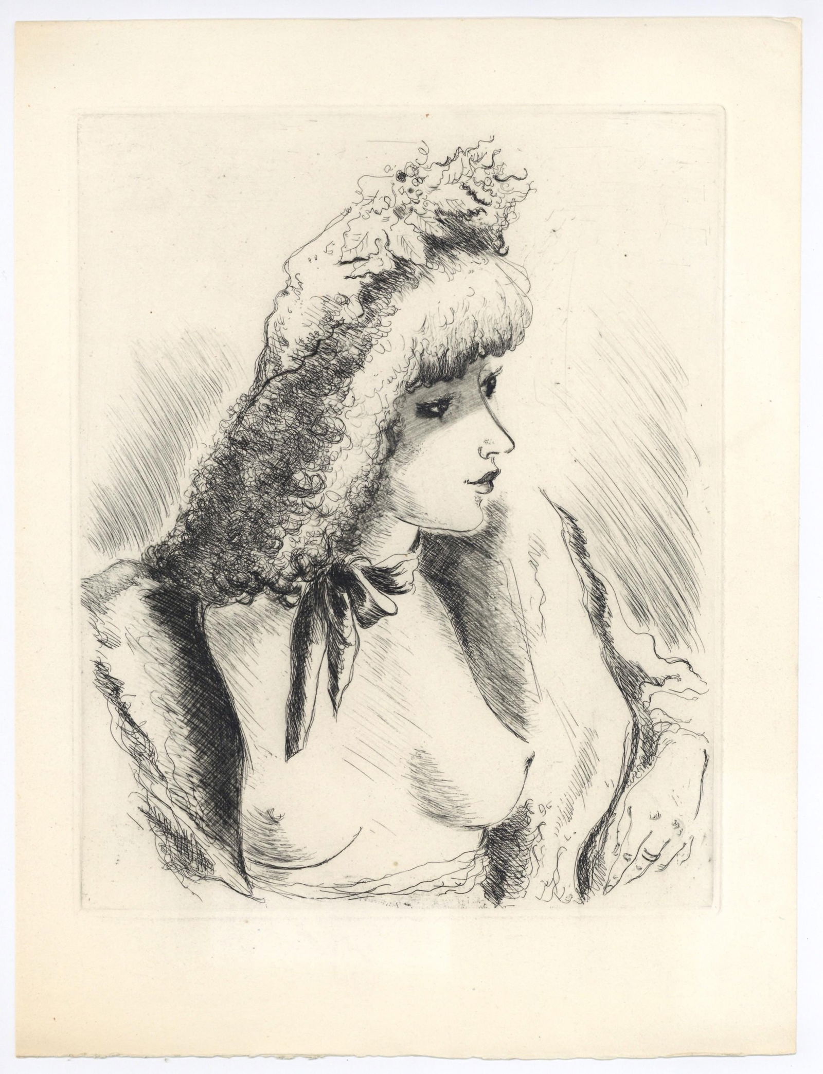 Etching - Andr Dignimont - Composition - Alternance - 6