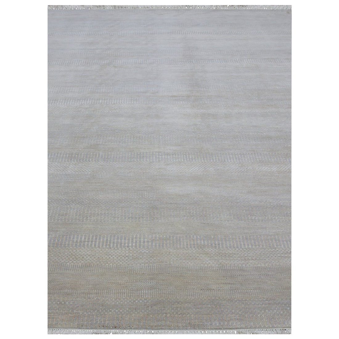 Rug 9'x12'3" Cloudy Gray Hand Knotted Grass Design Pure Wool Oriental: Rug 9'x12'3" Cloudy Gray Hand Knotted Grass Design Pure Wool Oriental This listing features Rug 9'x12'3" Cloudy Gray Hand Knotted Grass Design Pure Wool Oriental. Item specifics are provided below. 