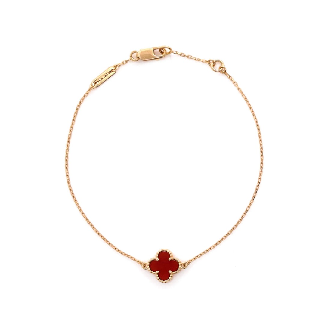 Carnelian Van Cleef & Arpels Sweet Alhambra Bracelet 18K Rose Gold and: Carnelian Van Cleef & Arpels Sweet Alhambra Bracelet 18K Rose Gold and This listing features Carnelian Van Cleef & Arpels Sweet Alhambra Bracelet 18K Rose Gold and. Item specifics are provided below.