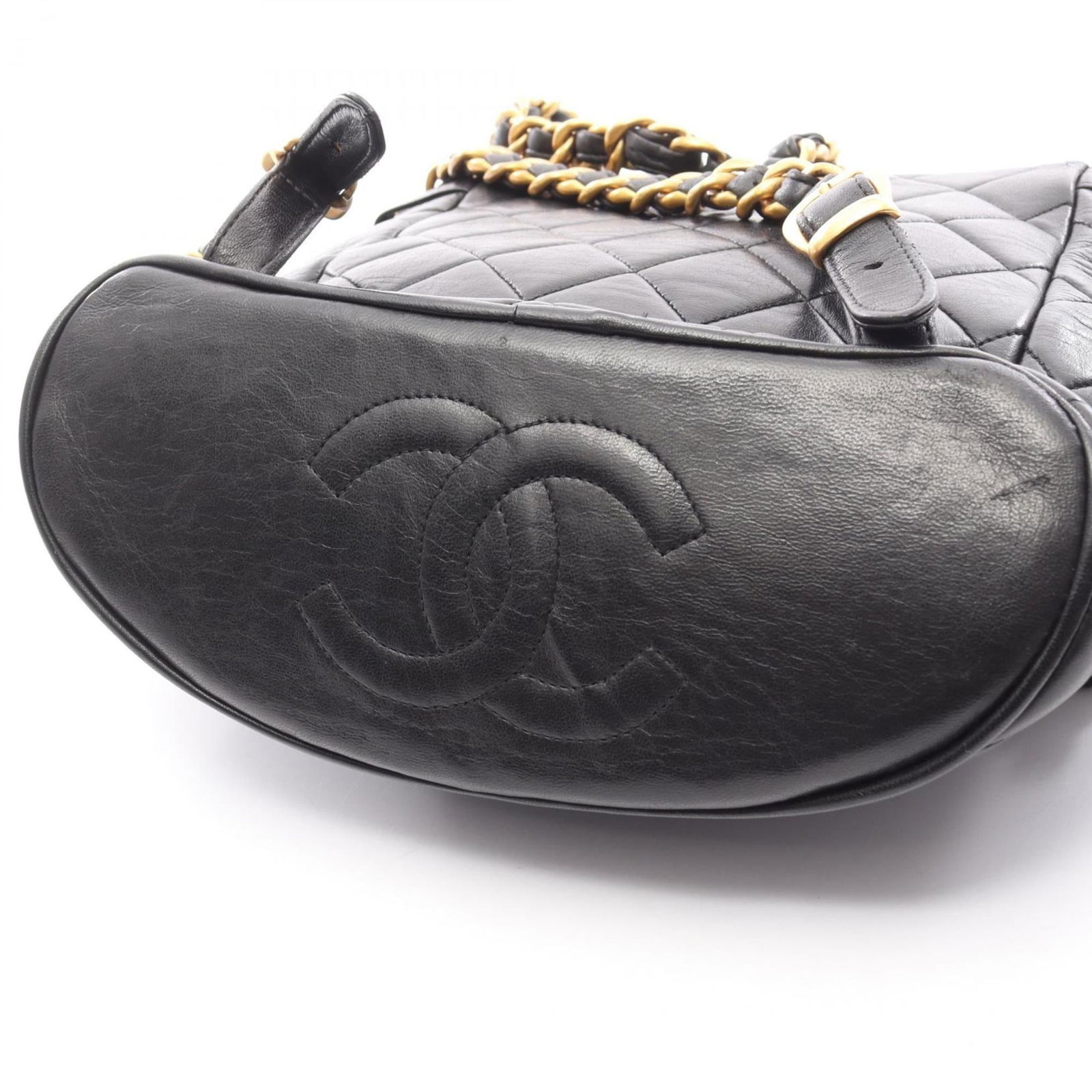 Leather Chanel Backpack - 7