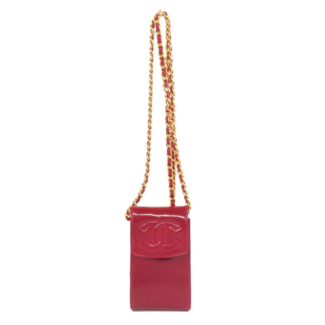 Enamel CHANEL COCO Mark ChainShoulder Accessory pouch (1 of 18)