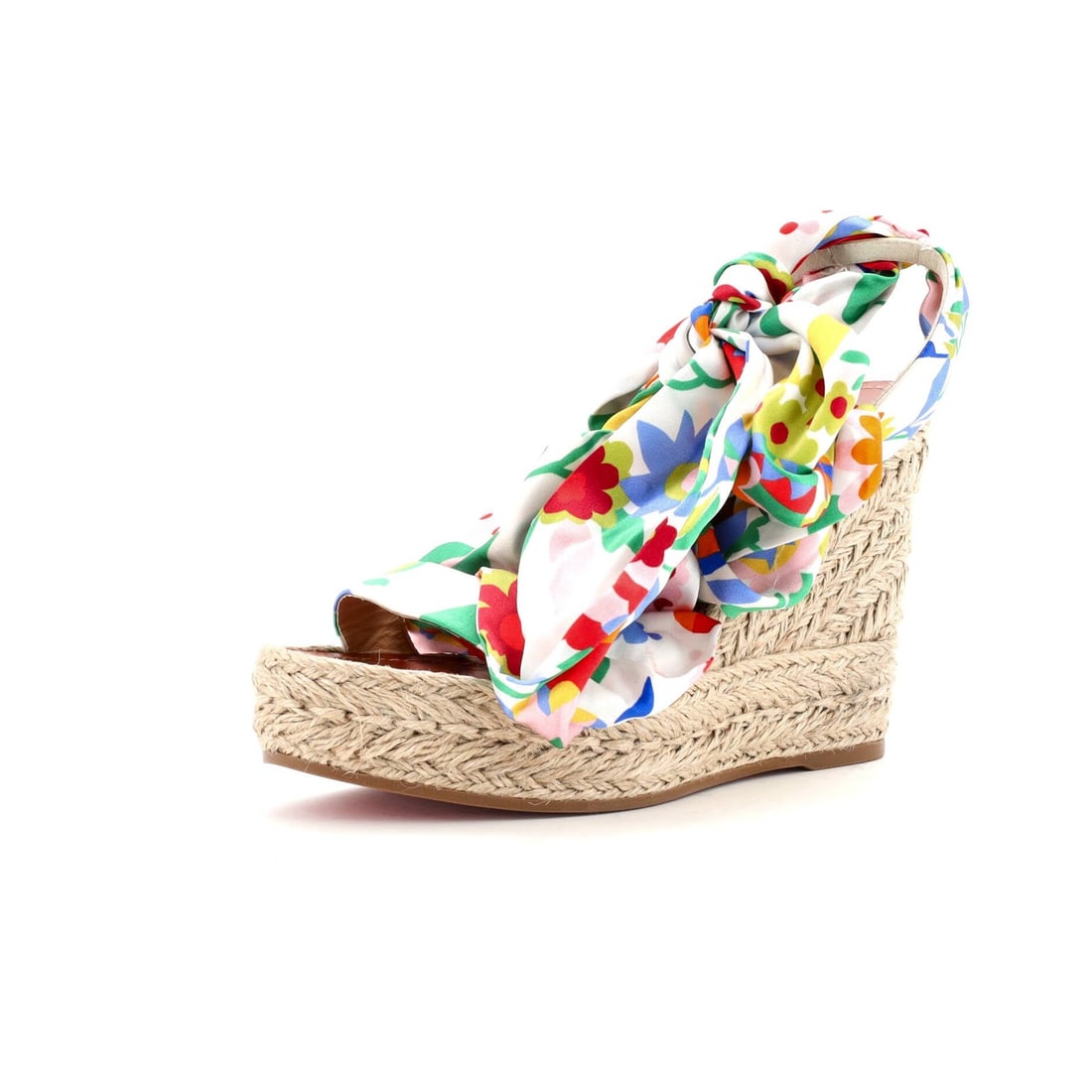 110 Christian Louboutin Women's Monica Du Desert Wedge Espadrilles Printed Satin: 110 Christian Louboutin Women's Monica Du Desert Wedge Espadrilles Printed Satin This listing features 110 Christian Louboutin Women's Monica Du Desert Wedge Espadrilles Printed Satin. Item specifics