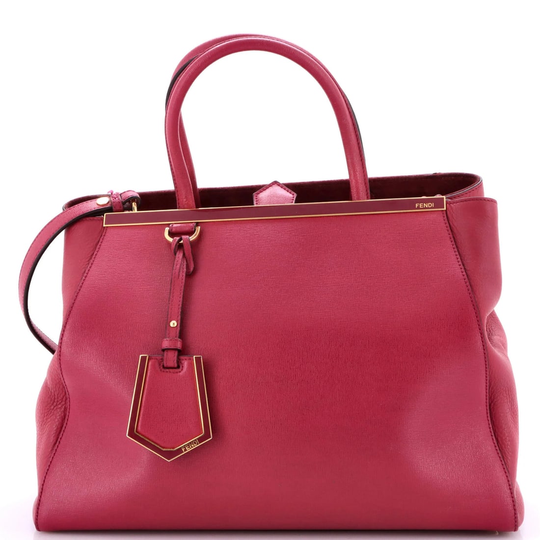 Medium Fendi 2Jours Bag Leather (1 of 5)