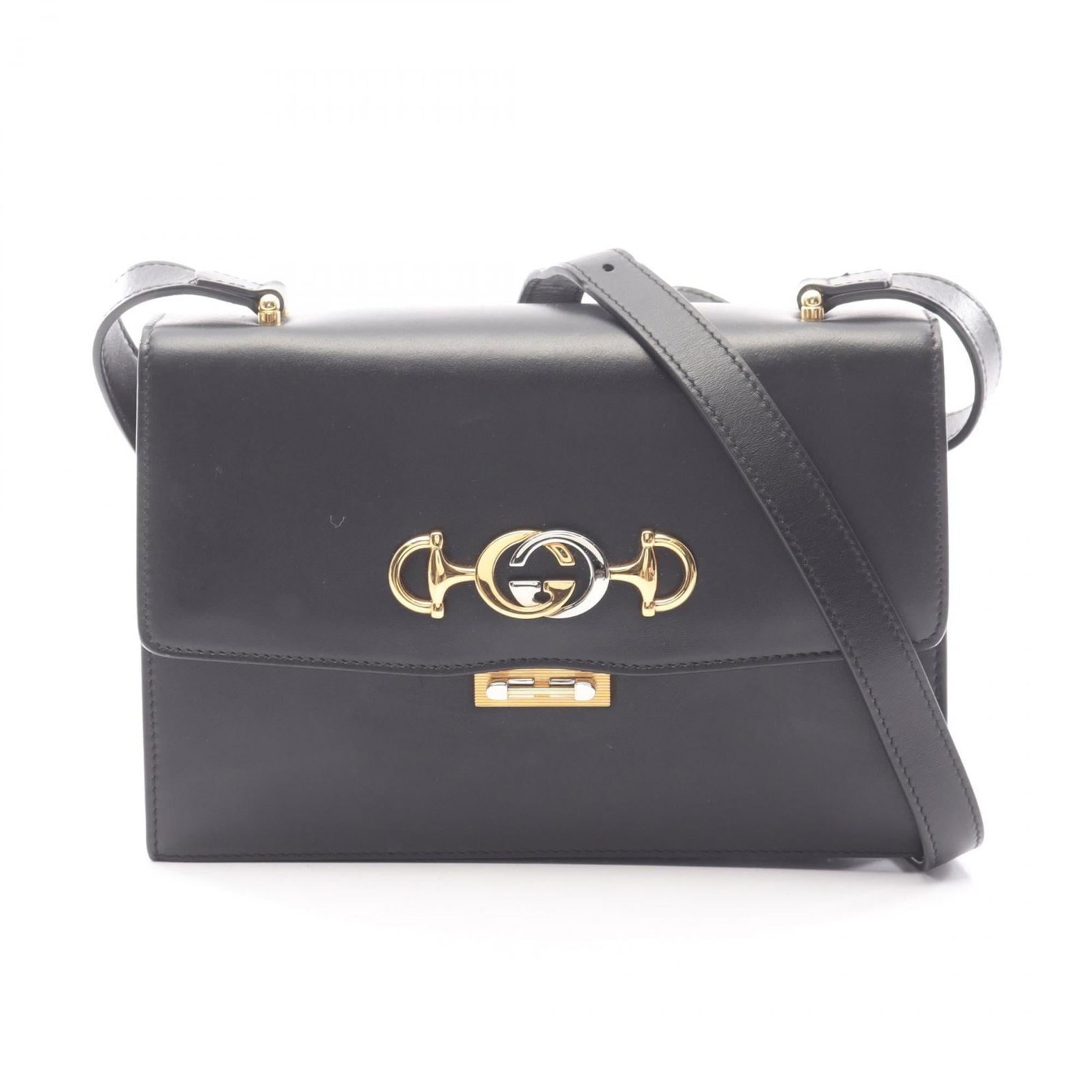 Leather Gucci Shoulder Bag (1 of 9)