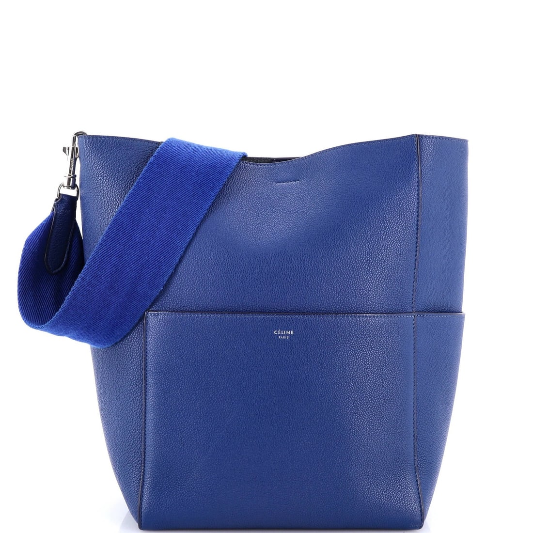 Large Celine Sangle Seau Bag Calfskin: Large Celine Sangle Seau Bag Calfskin This listing features Large Celine Sangle Seau Bag Calfskin. Item specifics are provided below. Item Specifics: Brand: Celine Exterior Material: Leather Style: Sh