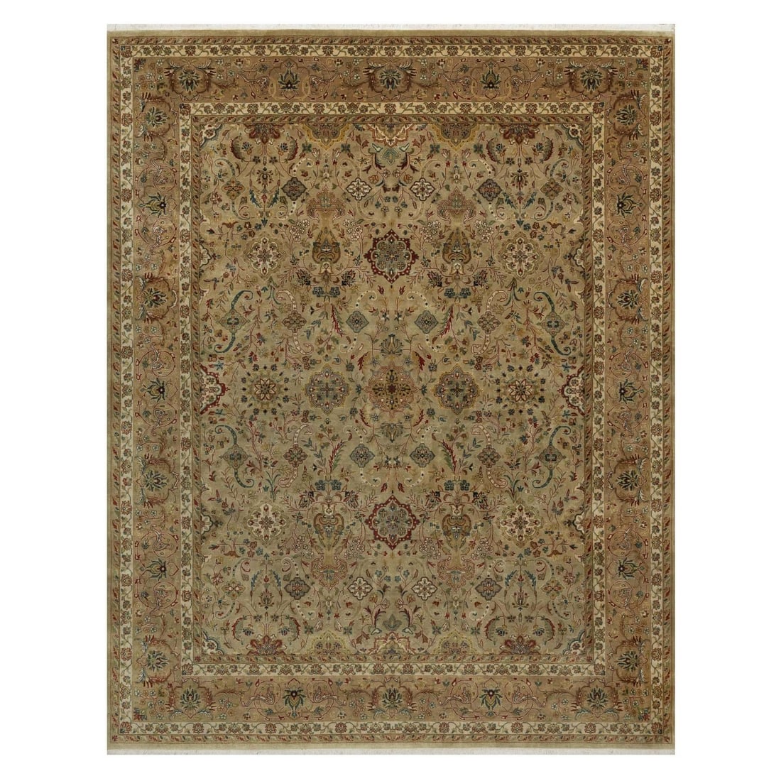 Rug 8'x10' Brown Kishoon Design 300 KPSI New Zealand Wool Hand Knotted: Rug 8'x10' Brown Kishoon Design 300 KPSI New Zealand Wool Hand Knotted This listing features Rug 8'x10' Brown Kishoon Design 300 KPSI New Zealand Wool Hand Knotted. Item specifics are provided below.