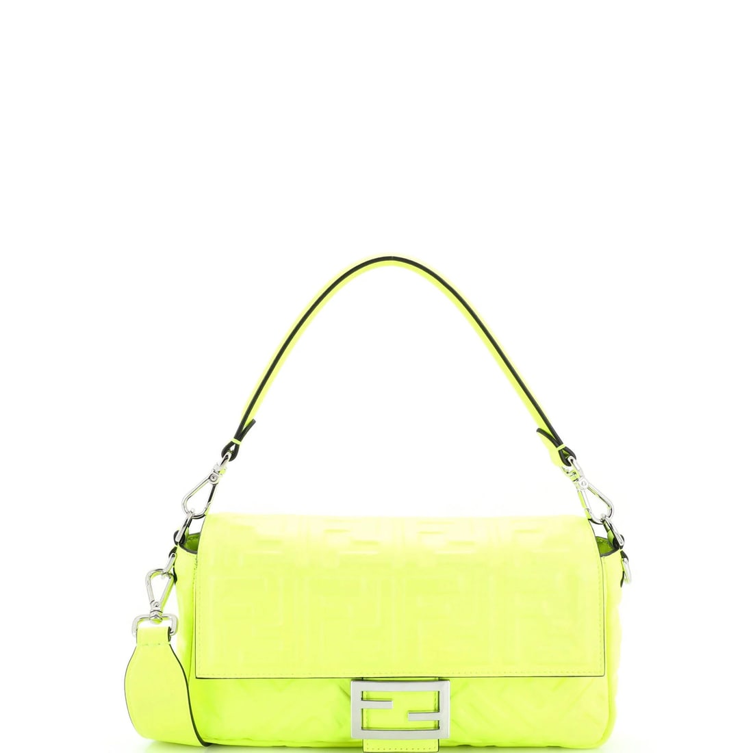 Medium Fendi Baguette NM Bag Zucca Embossed Leather: Medium Fendi Baguette NM Bag Zucca Embossed Leather This listing features Medium Fendi Baguette NM Bag Zucca Embossed Leather. Item specifics are provided below. Item Specifics: Brand: Fendi