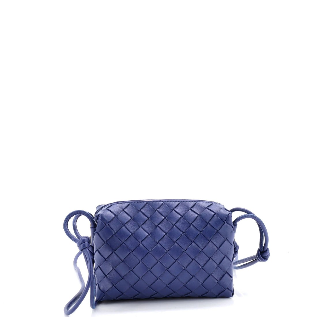 Mini Bottega Veneta Loop Crossbody Bag Intrecciato Nappa (1 of 5)