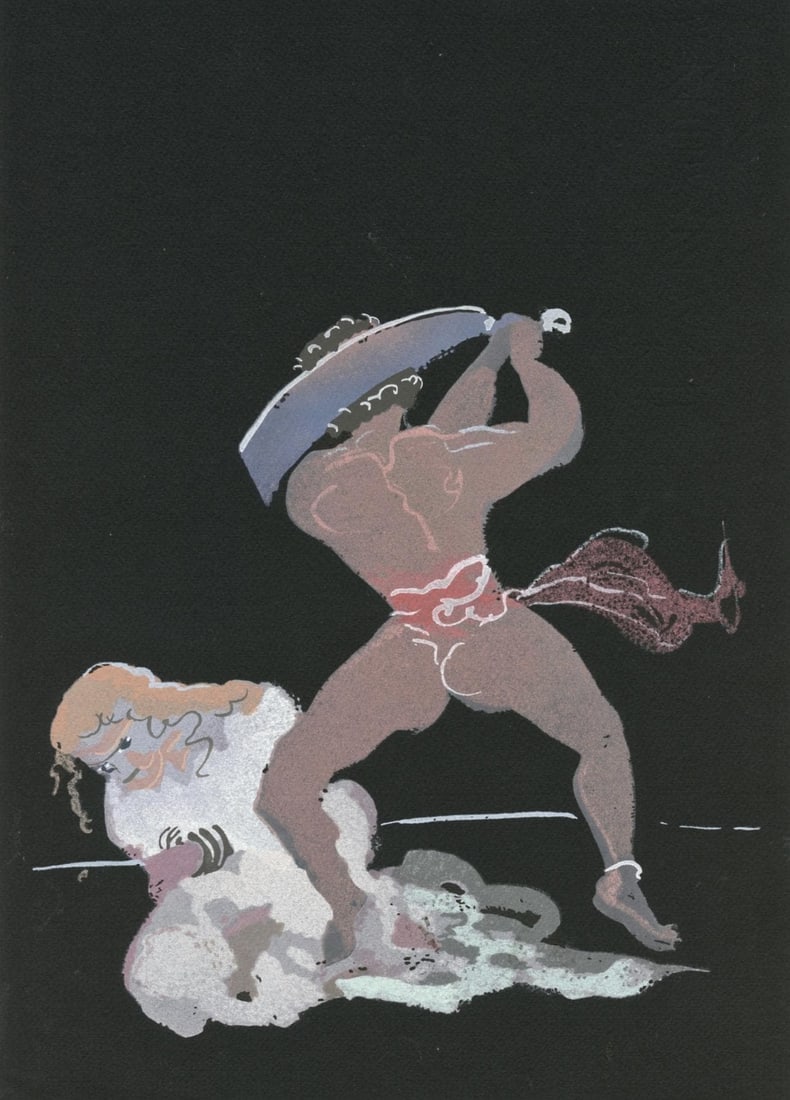 Lithograph - Andr Derain - Composition - Salom: Lithograph - Andr Derain - Composition - Salom This listing features Lithograph - Andr Derain - Composition - Salom. Item specifics are provided below. Item Specifics: Paper size: 11 x 7.5 inches. Exc