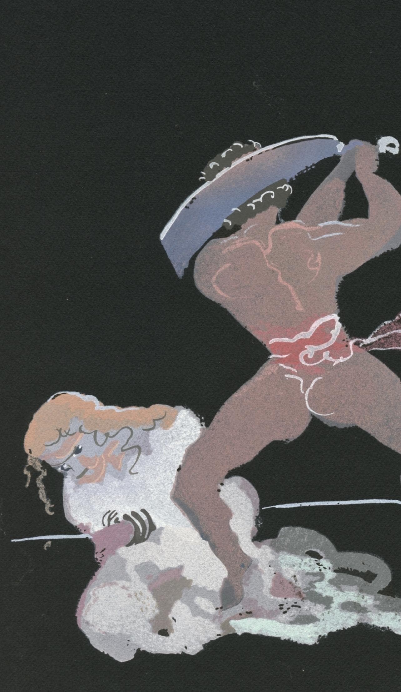 Lithograph - Andr Derain - Composition - Salom - 3