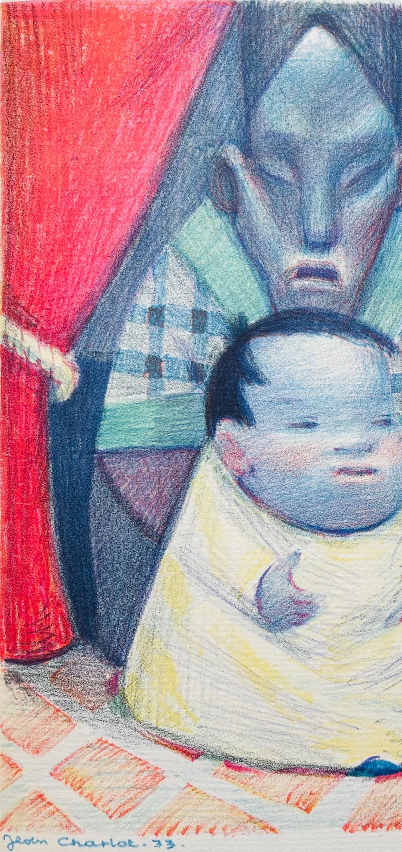 Lithograph - Jean Charlot - Composition - 2