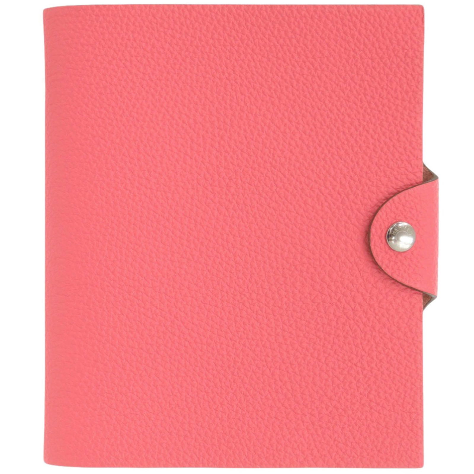 R Stamp (2014 Model) 0135 - Hermes Like new Herms Ulysse PM Togo Rose Azalee Notebook Cover with: R Stamp (2014 Model) 0135 - Hermes Like new Herms Ulysse PM Togo Rose Azalee Notebook Cover with Silver Hardware This listing features R Stamp (2014 Model) 0135 - Hermes Like new Herms Ulysse PM Togo