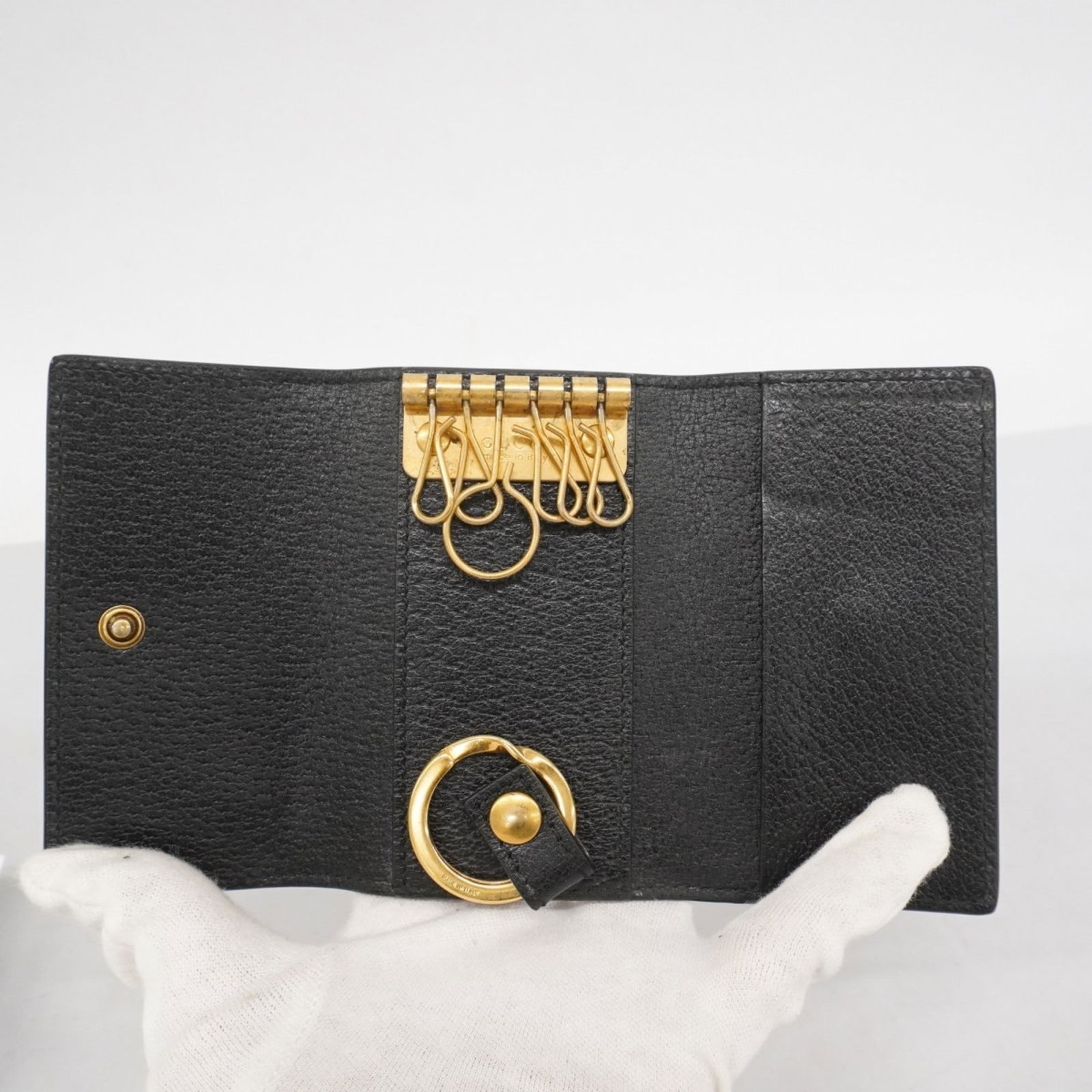 Leather Gucci Keycase - 3