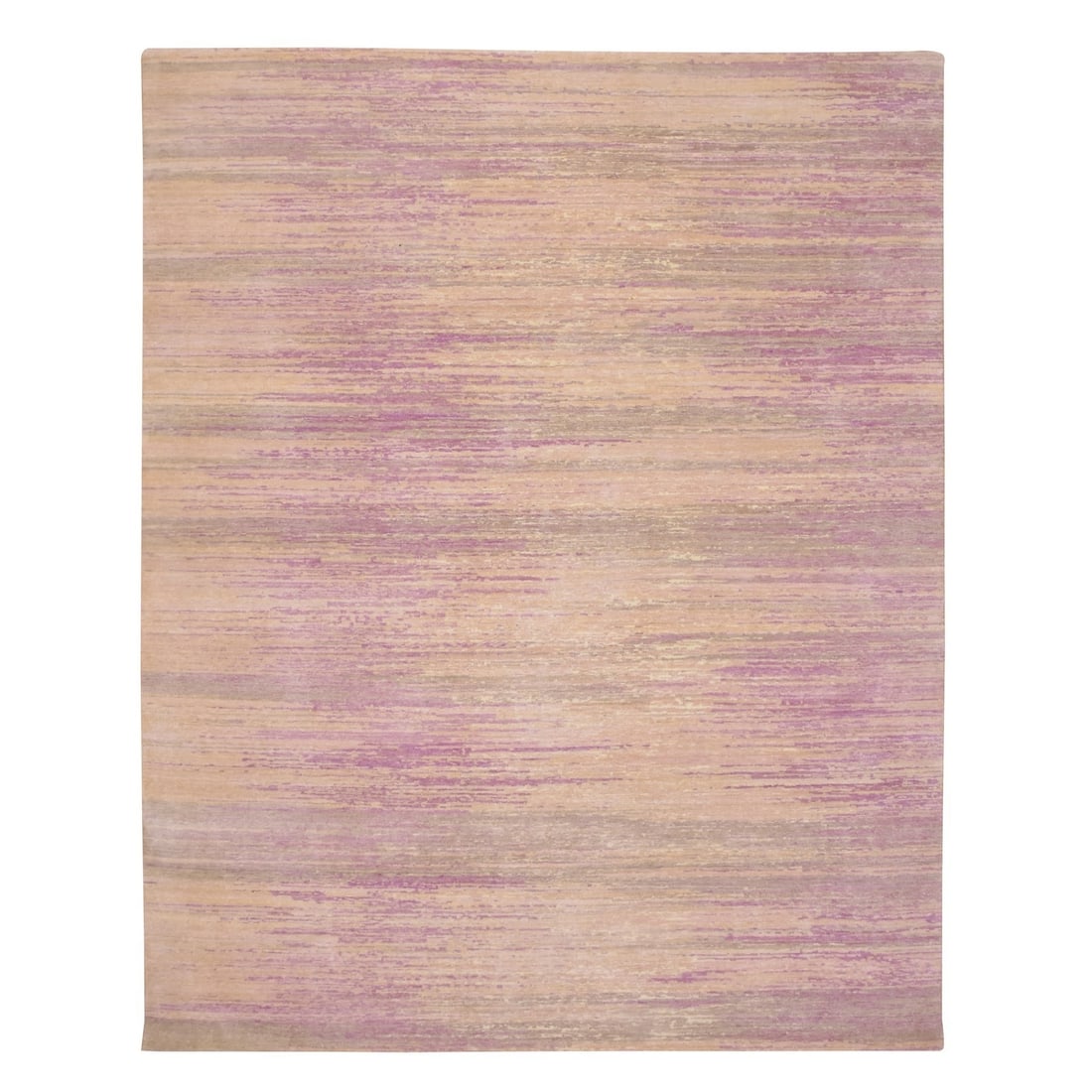 Rug 8'1"x10'3" Fuscia Pink Horizontal Ombre Design Hand Knotted Pure Wool: Rug 8'1"x10'3" Fuscia Pink Horizontal Ombre Design Hand Knotted Pure Wool This listing features Rug 8'1"x10'3" Fuscia Pink Horizontal Ombre Design Hand Knotted Pure Wool. Item specifics are provided