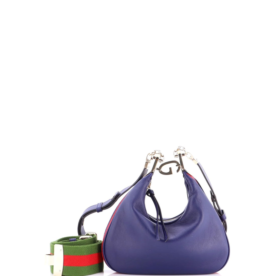 Small Gucci Attache Shoulder Bag Leather (1 of 5)
