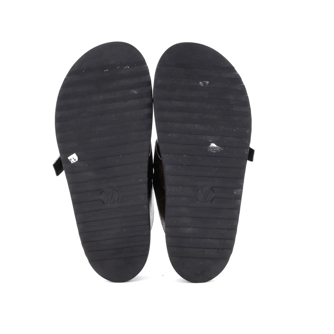 Leather Louis Vuitton Cosy Flat Clog Mules Monogram Canvas and - 4