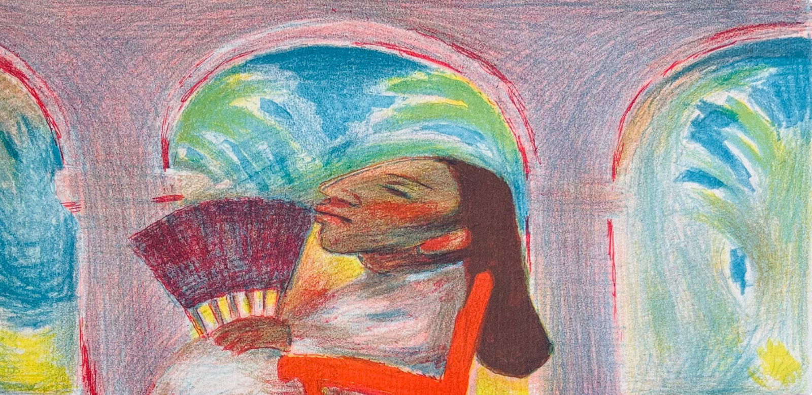 Lithograph - Jean Charlot - Composition - 3