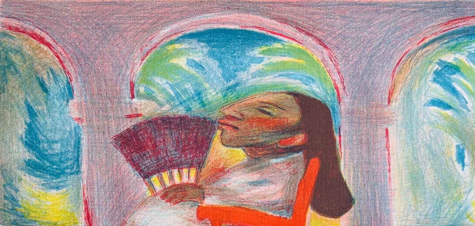 Lithograph - Jean Charlot - Composition - 4