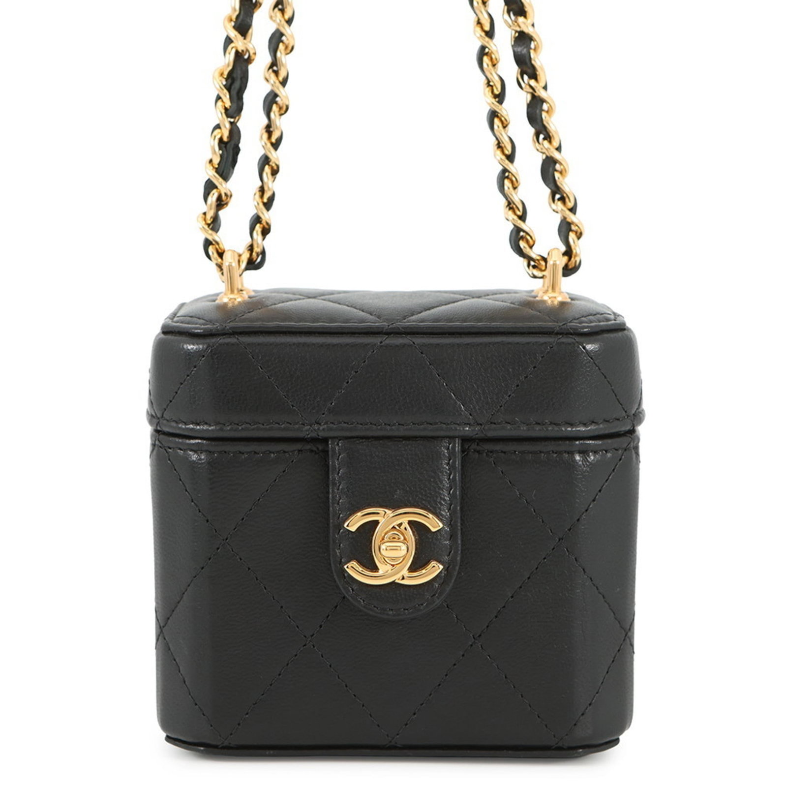 Vanity Bag Leather - Chanel Shoulder Bag: Vanity Bag Leather - Chanel Shoulder Bag This listing features Vanity Bag Leather - Chanel Shoulder Bag. Item specifics are provided below. Item Specifics: Brand: Chanel Type: Shoulder Bag, Vanity