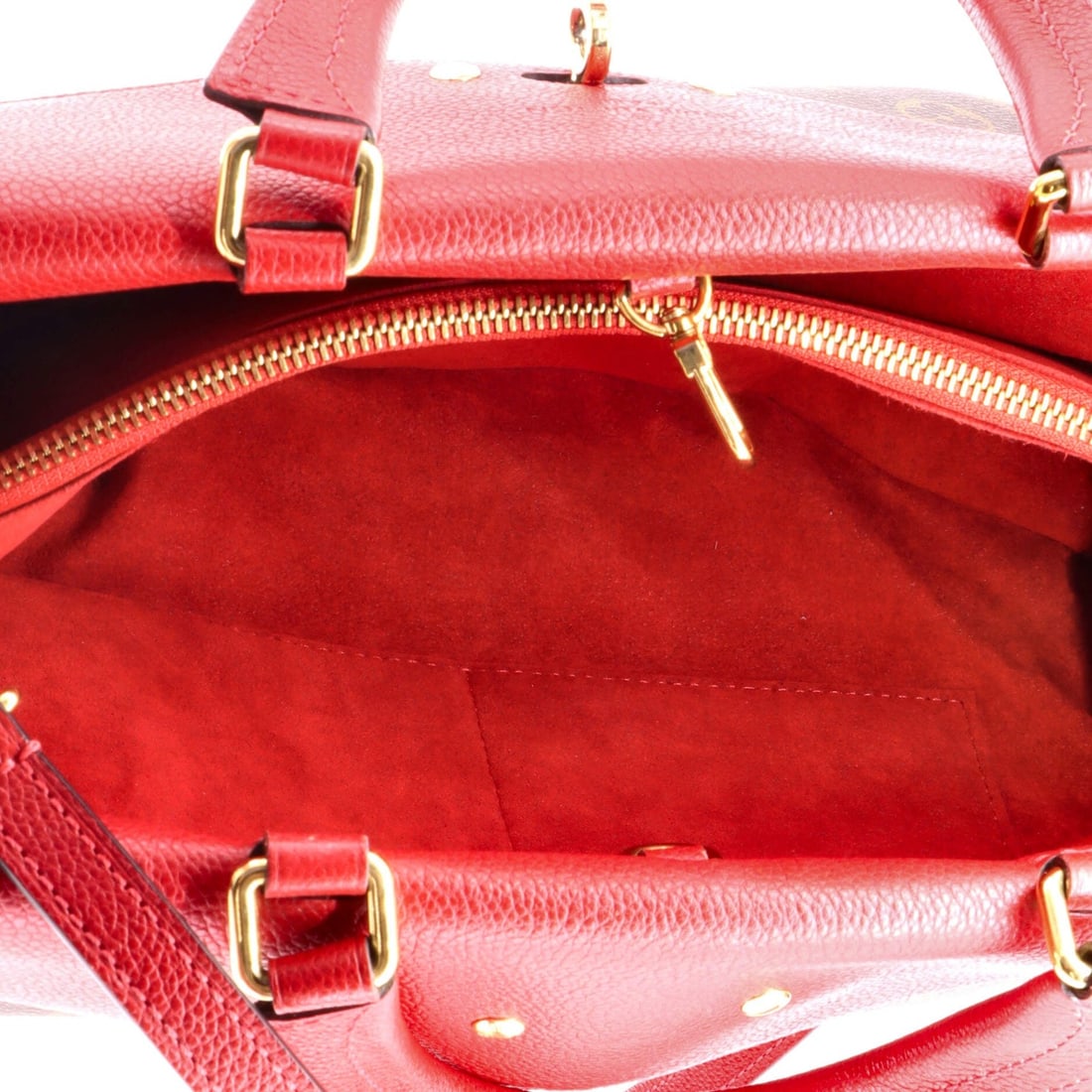 Leather Louis Vuitton Venus Handbag Monogram Canvas and - 5