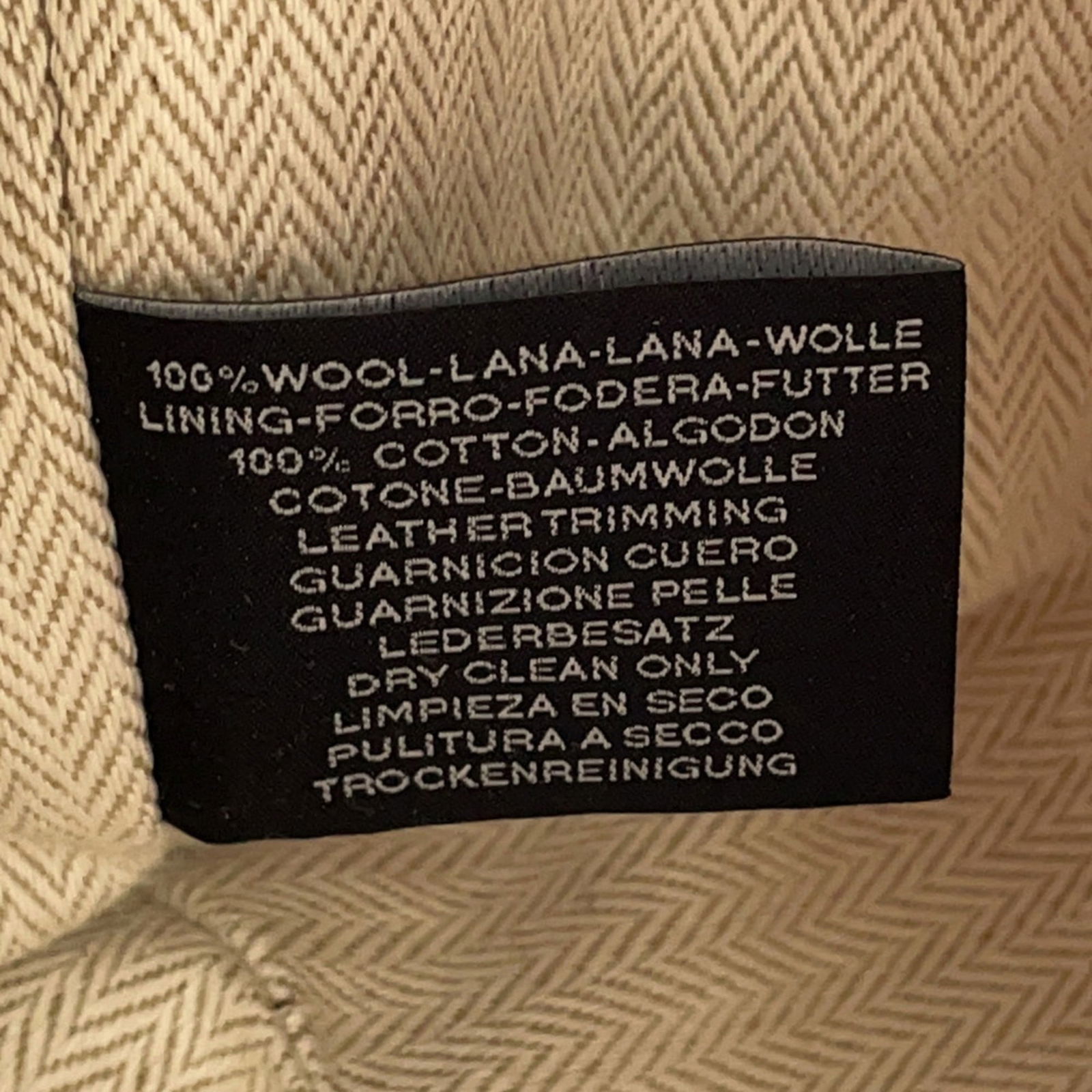 Wool Hermes Pouch - 10