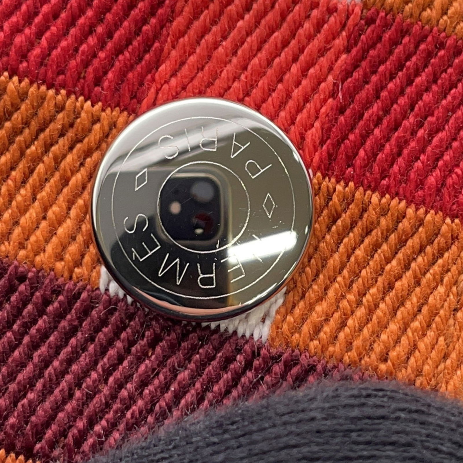 Wool Hermes Pouch - 8