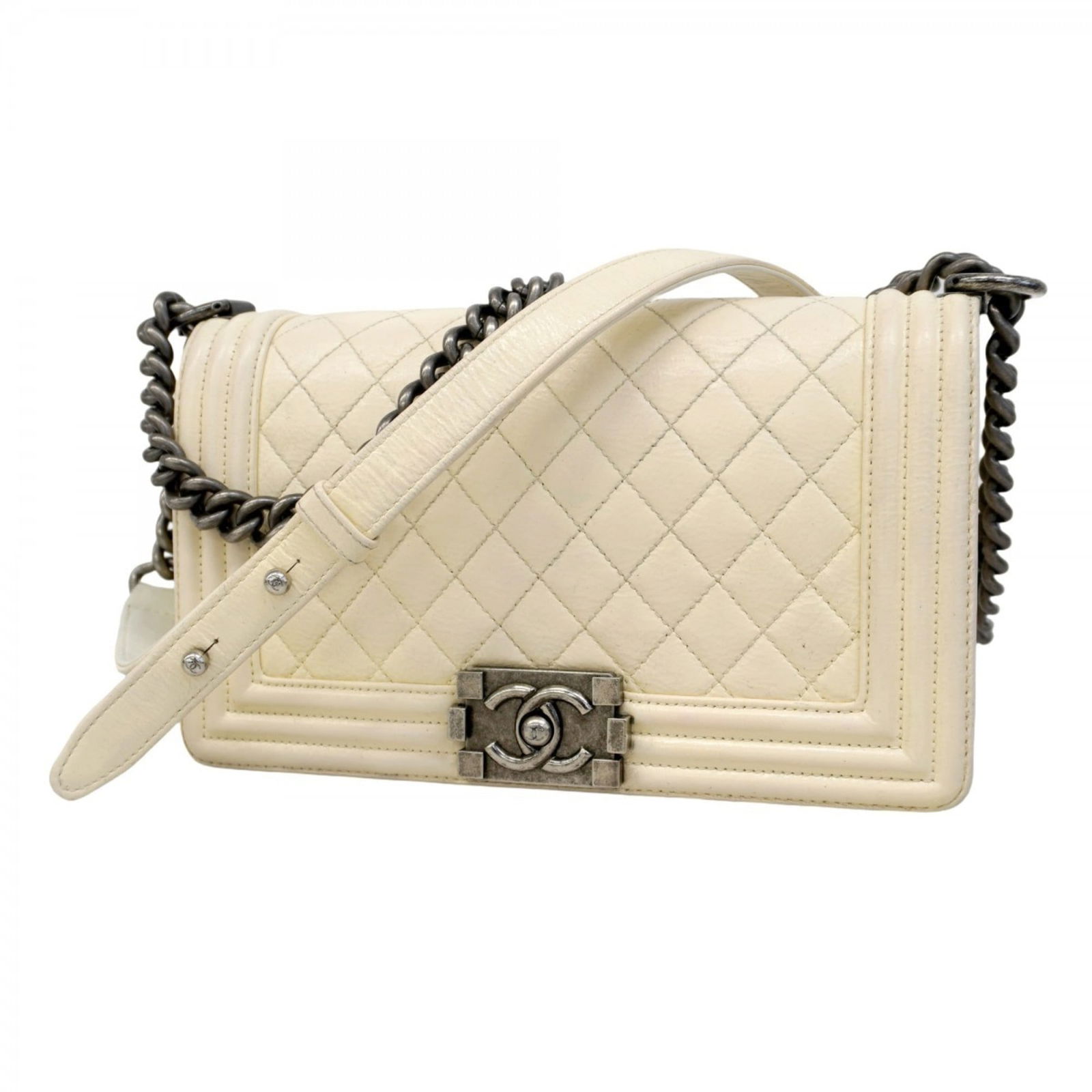 Leather Chanel Shoulder Bag (1 of 11)