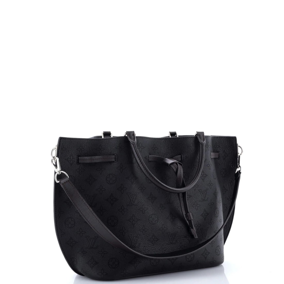 Leather Louis Vuitton Girolata Handbag Mahina - 2