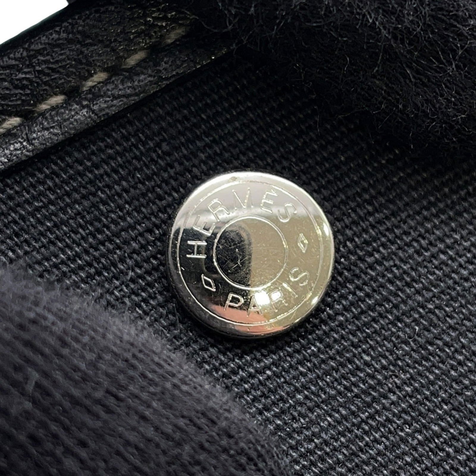 Negonda Leather - Hermes Tote Bag Toile Officier - 13