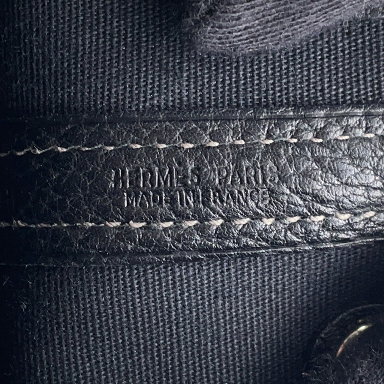 Negonda Leather - Hermes Tote Bag Toile Officier - 14