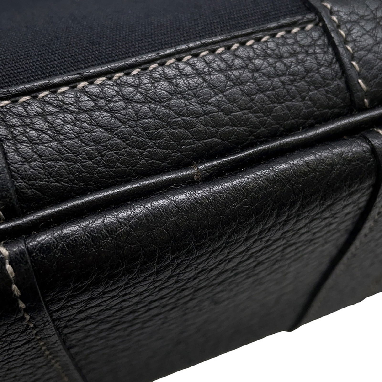 Negonda Leather - Hermes Tote Bag Toile Officier - 8