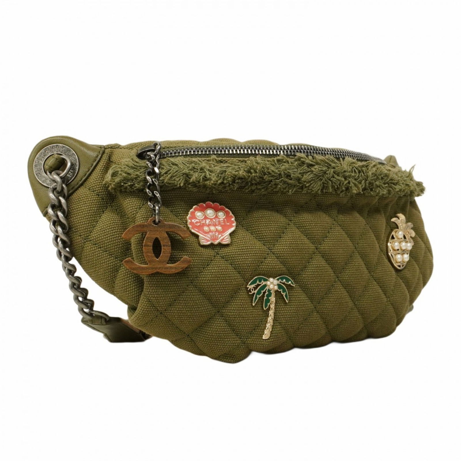 Canvas Chanel Fanny Pack - 2