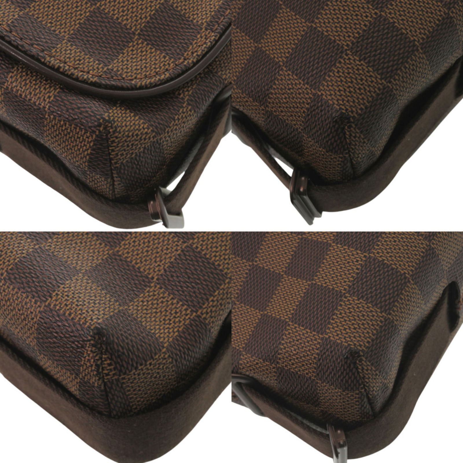 Canvas Louis Vuitton Shoulder Bag Damier - 10