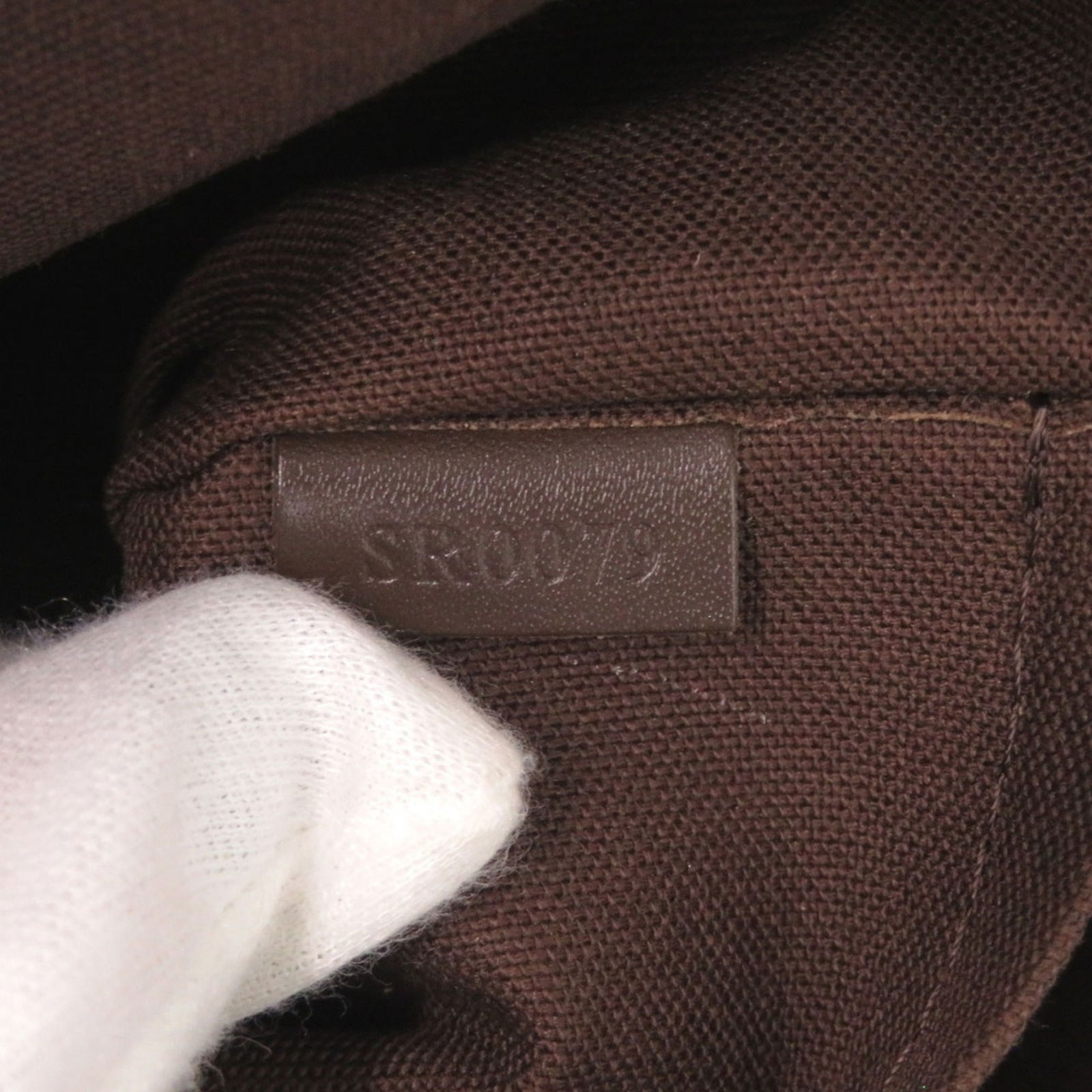 Canvas Louis Vuitton Shoulder Bag Damier - 9