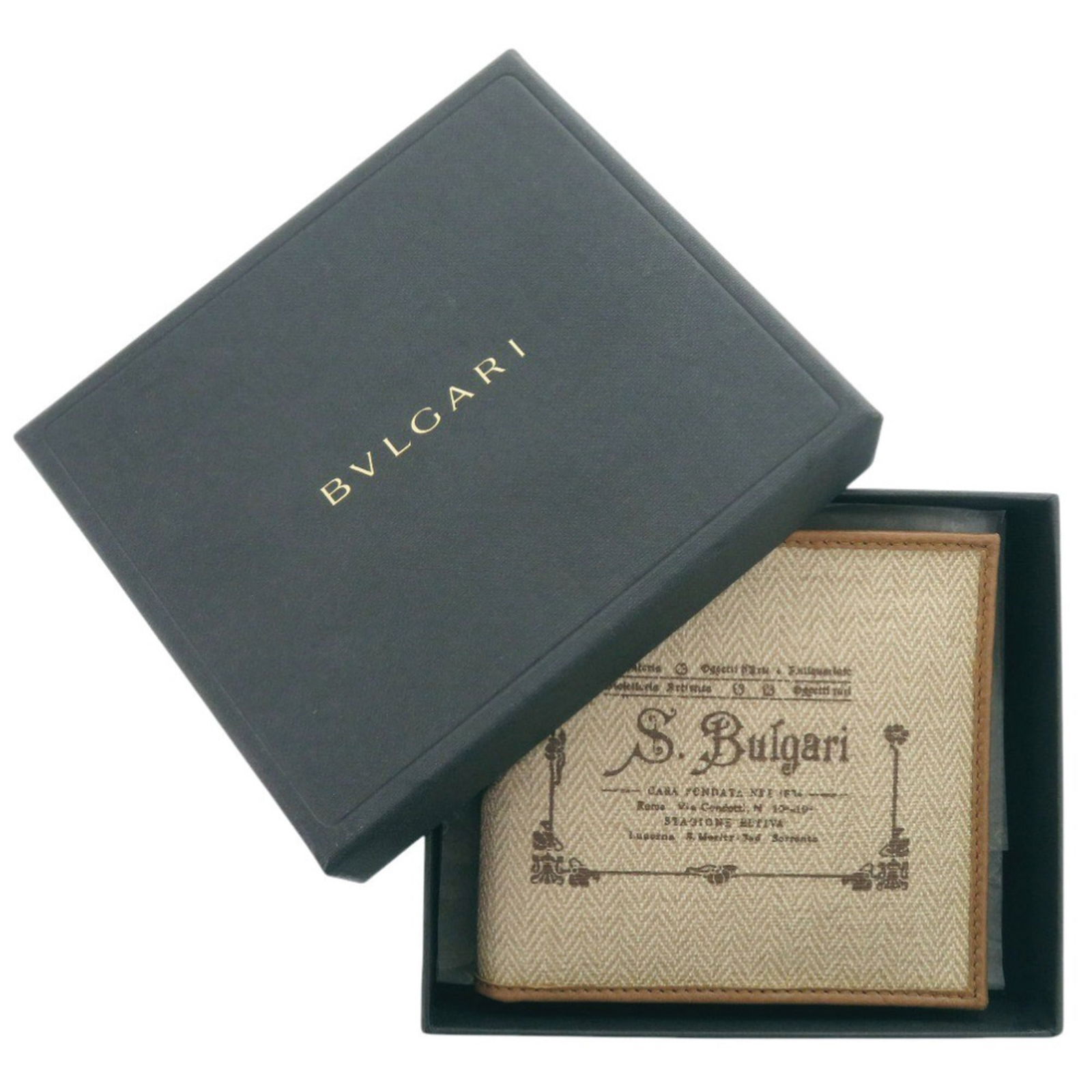 Leather - Bvlgari Wallet (Bi-Fold) Canvas - 2