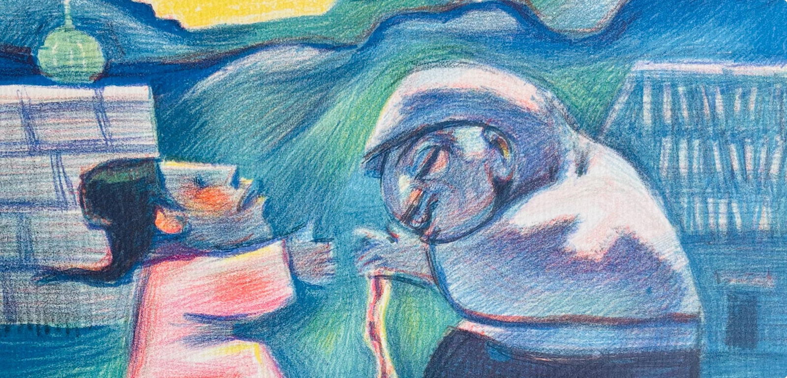 Lithograph - Jean Charlot - Composition - 2