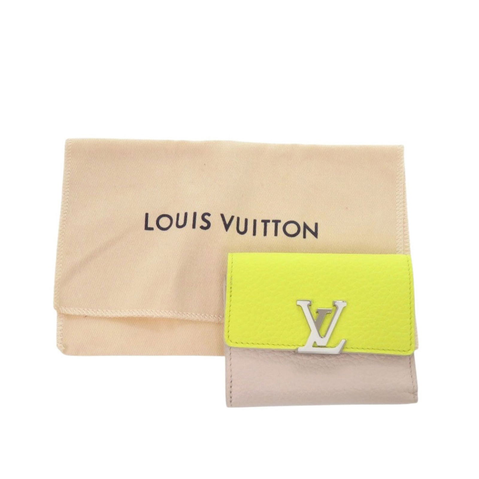 Leather Louis Vuitton Wallet (Tri-Fold) - 2
