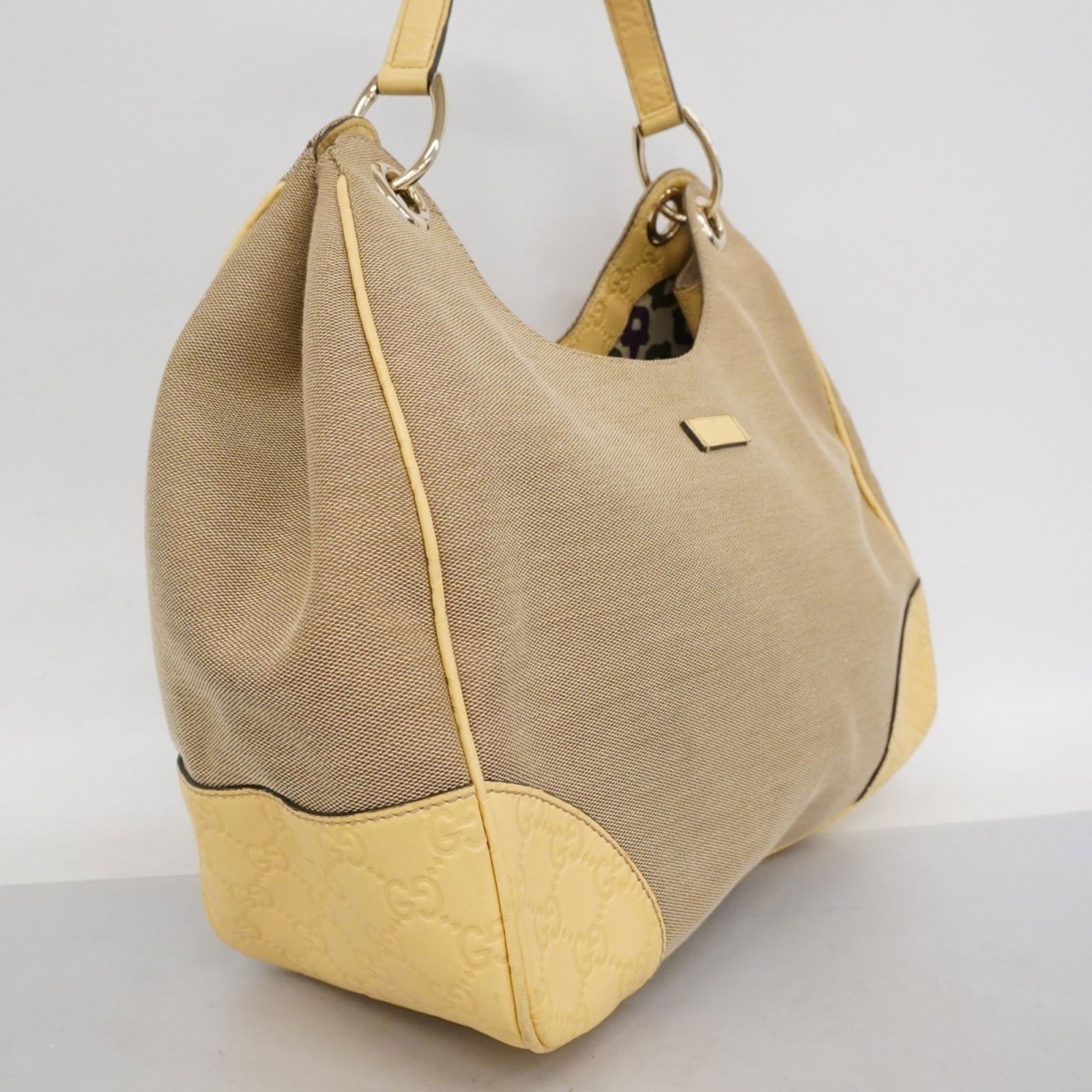 Canvas - Gucci Shoulder Bag Leather - 2