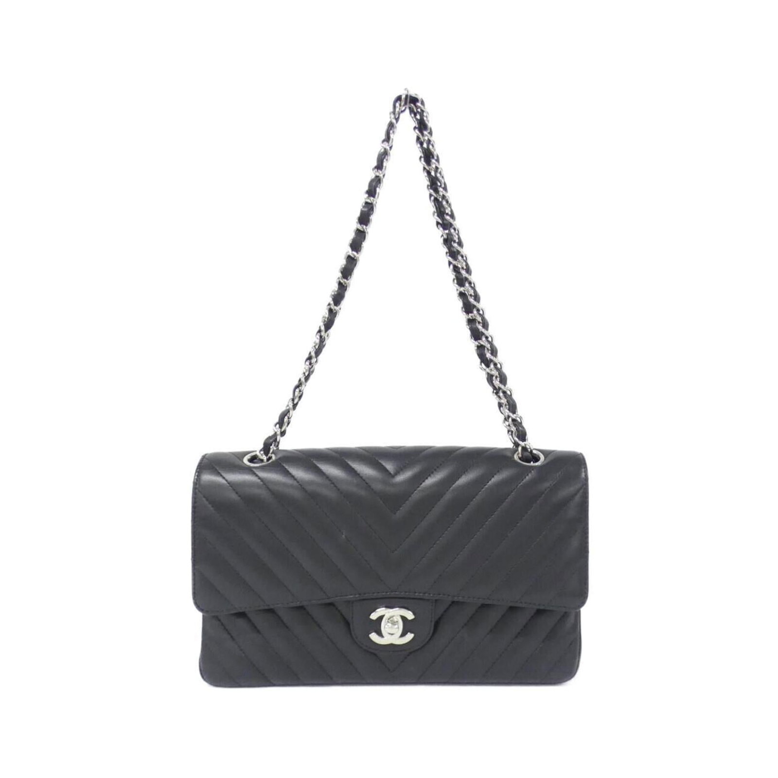 Leather Chanel Shoulder Bag: Leather Chanel Shoulder Bag This listing features Leather Chanel Shoulder Bag. Item specifics are provided below. Item Specifics: Brand: Chanel Type: Shoulder Bag Material: Leather Leather/Fur Type: L