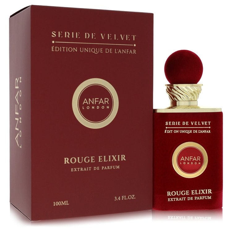 Spray Anfar London Serie De Velvet Rouge Elixir Perfume By Anfar Extrait De Parfum: Spray Anfar London Serie De Velvet Rouge Elixir Perfume By Anfar Extrait De Parfum This listing features Spray Anfar London Serie De Velvet Rouge Elixir Perfume By Anfar Extrait De Parfum. Item specif